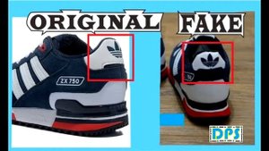 Membedakan Adidas ZX 750 Navy Blue White Original & Fake