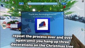 [EVENT][ROBLOX WINTER ESCAPE]Fastest way to get"Ralph Lauren Color Shop Sunglasses"all gift locatio