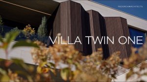 Архитектура современной виллы Twin ONE  // Architecture of a modern villa Twin ONE