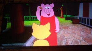 Piggy vs Red Cat | piggy alfa animation roblox | Пигги