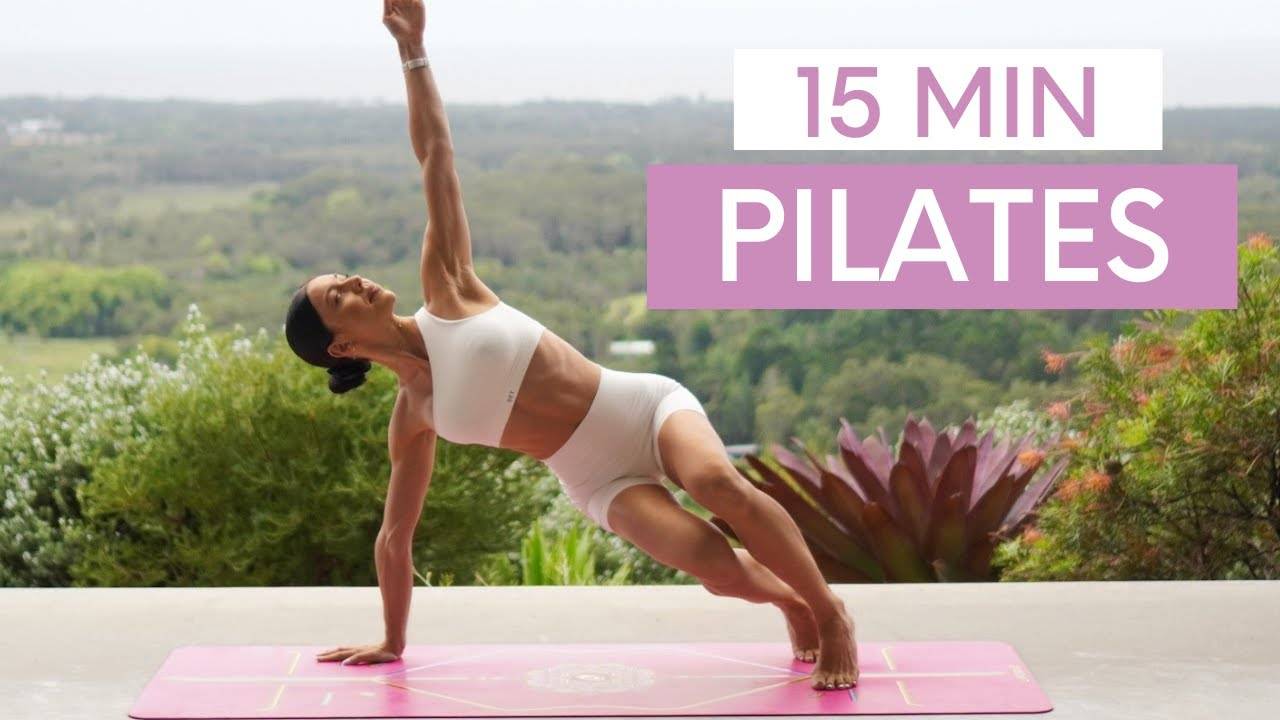 Move with Nicole - 15 MIN EXPRESS PILATES WORKOUT  At-Home Mat Pilates (No Equipment)