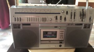 Victor RC-M80, магнитола-легенда из 80х, произведена в Японии