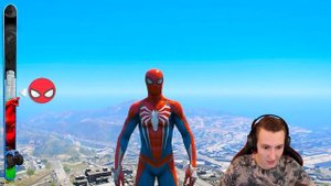 РОСТ ЧЕЛОВЕКА ПАУКА УМНОЖАЕТСЯ С КАЖДЫМ РАЗОМ в ГТА 5 ОНЛАЙН (GTA 5 ONLINE)