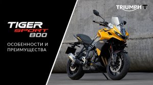 Triumph Tiger Sport 800 2025: подробный обзор нового мотоцикла