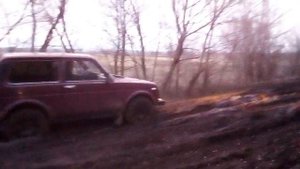 Нива 21213 на бездорожье на колесах Nortec AT 560