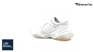 Tamaris White Uni Ανατομικά Sneakers Λευκά (1-1-23735-25 110)