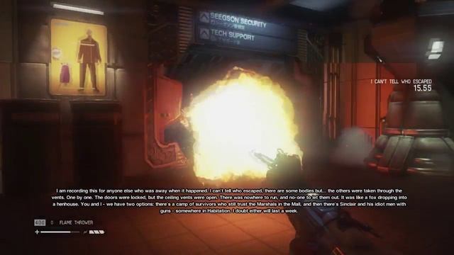 FIRE! | Alien Isolation 14 | смотреть онлайн