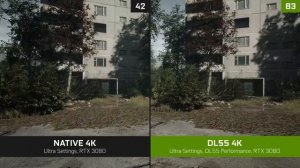 Chernobylite | Comparación de 4K NVIDIA DLSS