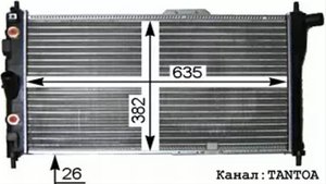 Как поменять радиатор охлаждения в Нексии