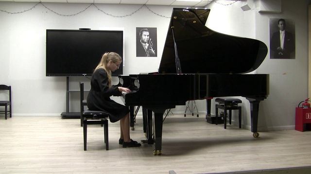 Савватеева Арина. К.Черни – Этюд №15, op.299