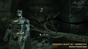 Batman: Arkham City - Demon Seals - Wonder City