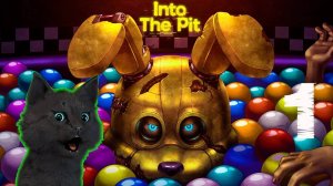 Хэллоуин 🐱 Супер Кот в пиццерии фнаф будущего #1 Five Nights at Freddy's Into the Pit 🐱 Halloween