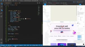 Верстка сайта FIGMA с нуля. Верстаем первый экран, подключаем шрифты . HTML CSS JS №3