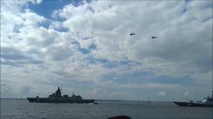 Генеральная репетиция парада ВМФ в Кронштадте