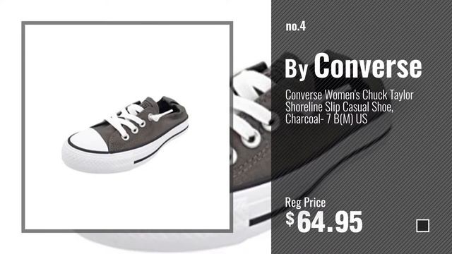 Top 5 Converse Shoes Slip On [2018]: Converse Chuck Taylor All Star Shoreline Black Lace-Up Sneaker смотреть онлайн