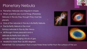 What is a Nebula - A presentation by Anshika