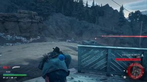 DAYS GONE!! Bear creek hot spring ambush camp !! bunker location