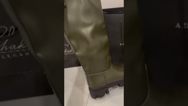 Женские зимние сапоги из искусственной кожи смотреть онлайн