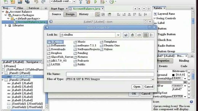 Designing GUI for Sample Java Application - Tamil смотреть онлайн