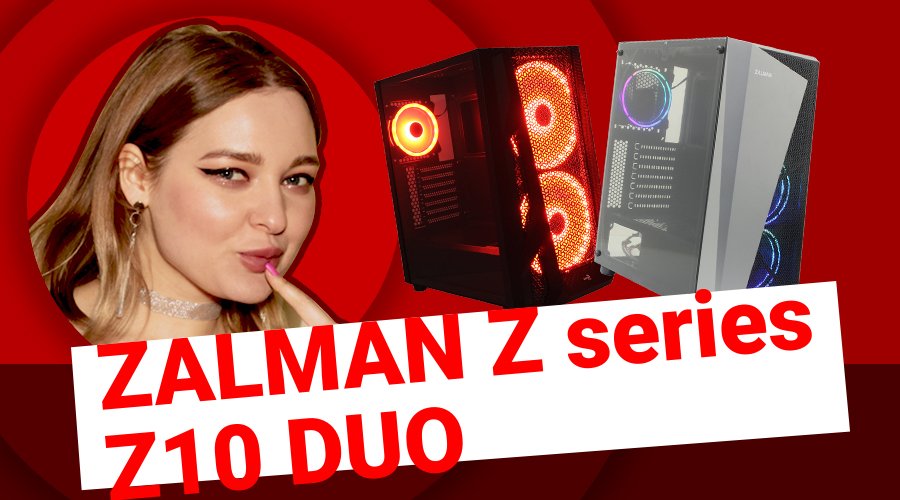 НИКС Компьютерный Супермаркет: видео про Корпус ZALMAN Z10 DUO Черный без БП с окном