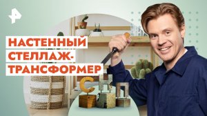 Настенный стеллаж-трансформер — Самая народная программа (15.10.2023)