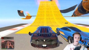 СУМАСШЕДШИЕ СПИРАЛИ! ГОНКИ В GTA 5 ONLINE
