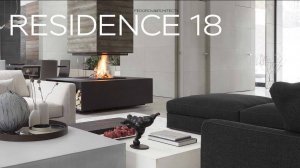 Современный интерьер виллы Residence 18 // Interior of the villa Residence 18