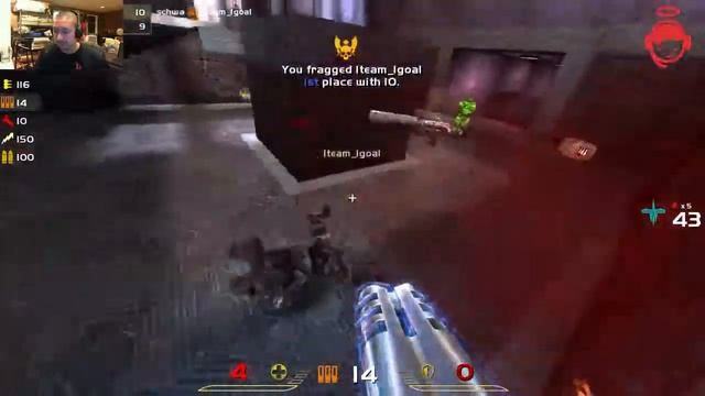 F2P Sunday - Quake Live Quad Damage Killing Spree смотреть онлайн