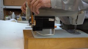 Установка привода TUR 2 на швейную машину Чайка своими руками