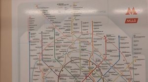 Карта метро на Третьяковской