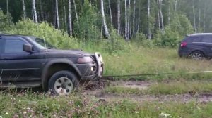 Покатушки по грязи Mitsubishi Pajero 2, Pajero Sport, Daewoo Winstorm