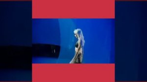 Sexy Cara Delevingne in panties, stockings, posing on stage)