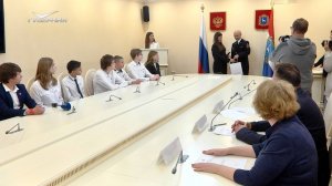 Вручение паспортов школьникам Самарской области