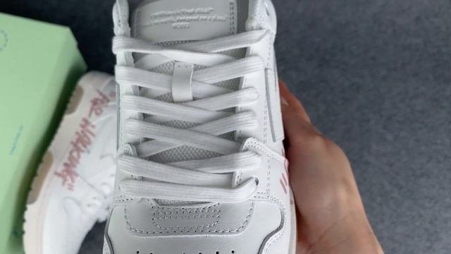 OFF WHITE OUT OF OFFICE FOR WALKING WHITE PINK