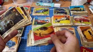 Обзор коллекции вкладышей от жвачки Турбо