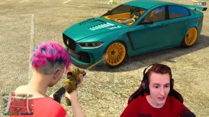 ТРОЛЛИНГ УЛИЧНЫХ ГОНЩИКОВ ПОЛИЦЕЙСКИМИ ШИПАМИ! ПРАНК В ГТА 5 ОНЛАЙН! (GTA 5 ONLINE)