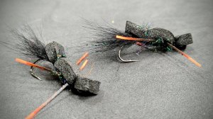 Ловчая мушка 2024 Андрея Соколова на сёмгу и кумжу. Скейтер (вариант).