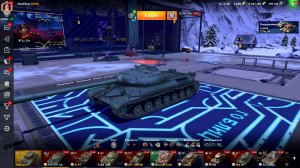 Рачком гоняю рейтинговые бои в Tanks Blitz