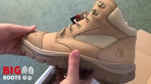 Steel Blue Parkes Zip Scuff S3 Work Boots SAND - UNBOXING