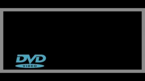 DVD videos on an old TV