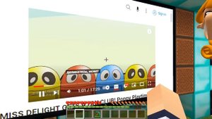 1000 ФАНАТОВ ПРЕСЛЕДУЮТ МИСС ДЕЛАЙТ В МАЙНКРАФТ 100% ТРОЛЛИНГ МУЛЬТИК POPPY PLAYTIME 3