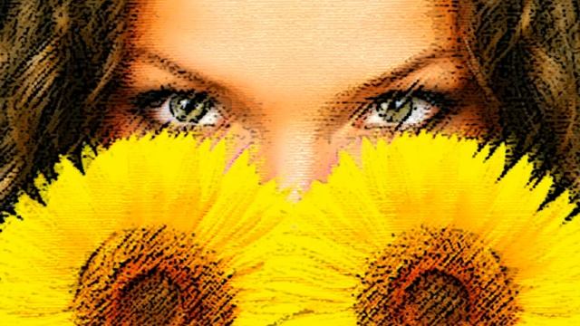 Желтый цветочек