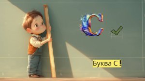 Веселая буква С: Приключения в мире алфавита! - Детский образовательный мультфильм