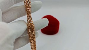 Пустотелая цепь Бисмарк 21.3гр 65см