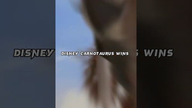 disney carnotaurus from disney dinosaur vs lobo aka death (wolf) from puss in boots the last wish..