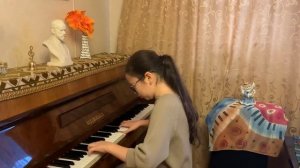 SOFT MOZART Winter Recital 2019-2020 Sofiia (10). Беренс Этюд соч.88 №17