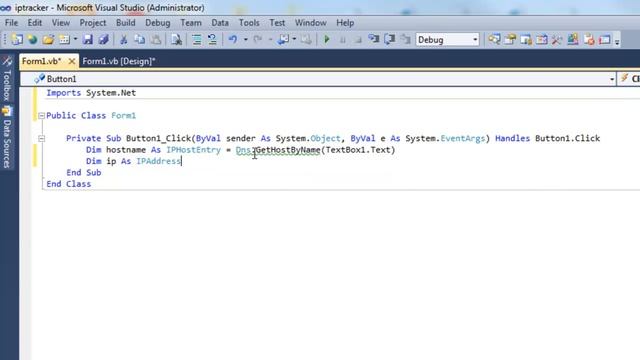 إنشاء برنامج لجلب IP المواقع باستخدام VB net смотреть онлайн