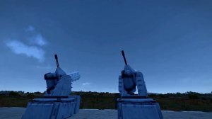 ArmA 3 - CIWS Close-in Weapon System Locks Onto Incoming Aircrafts - Phalanx CIWS