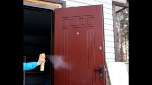 Уход за металлической дверью