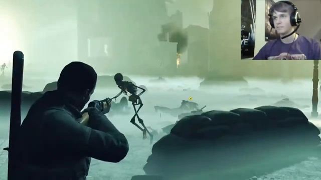 Sniper Elite Nazi Zombie Army - Part 2 - FREAKING SKELETONS! смотреть онлайн